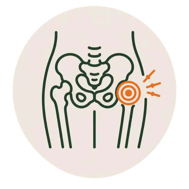 Hip restriction - Rolfing alternative myofascial release treatment Boston