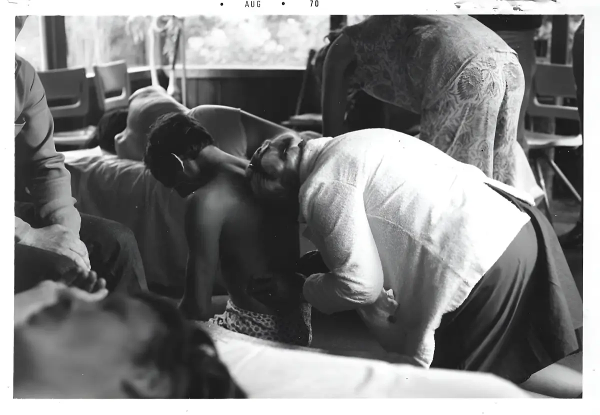 Rolfing and trauma recovery - Structural Integration session addressing fascial holding patterns in Boston